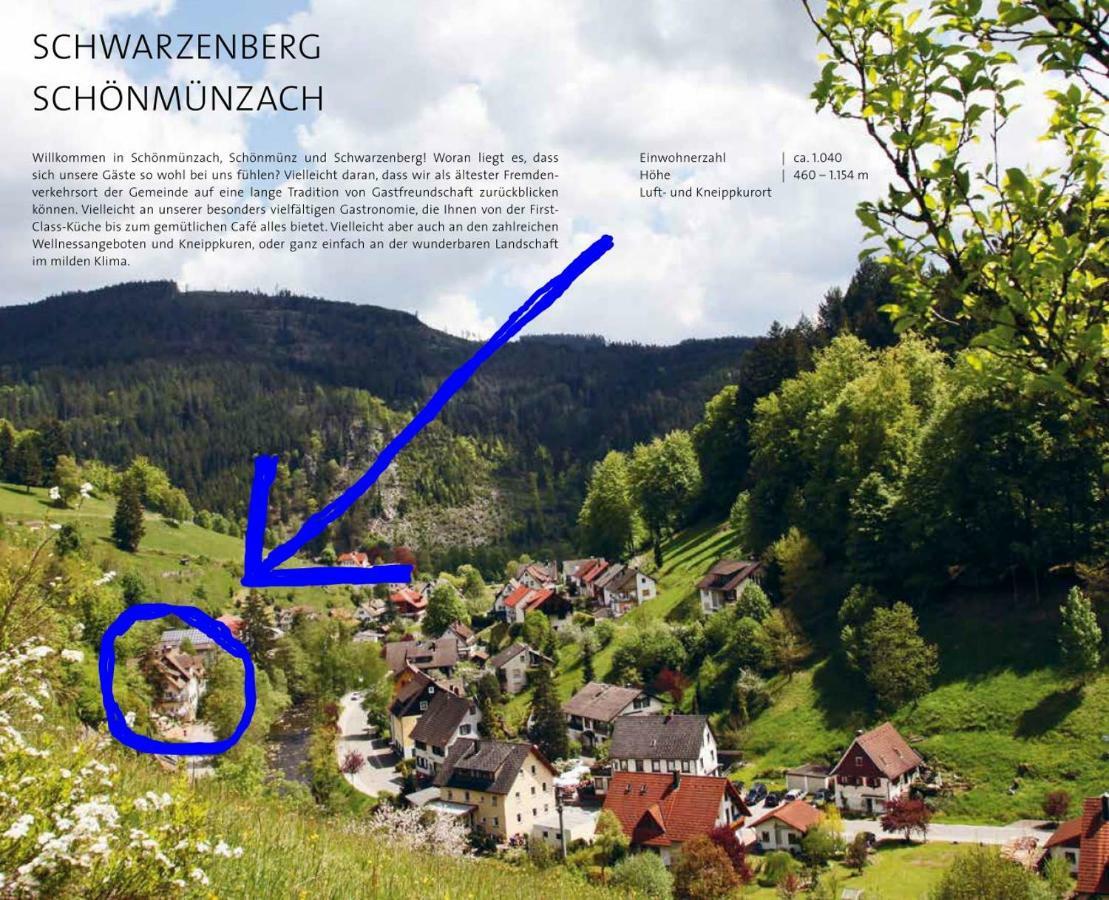 Schonmunzach Adieu Alltag: Pension Oesterle Im Schwarzwald מראה חיצוני תמונה
